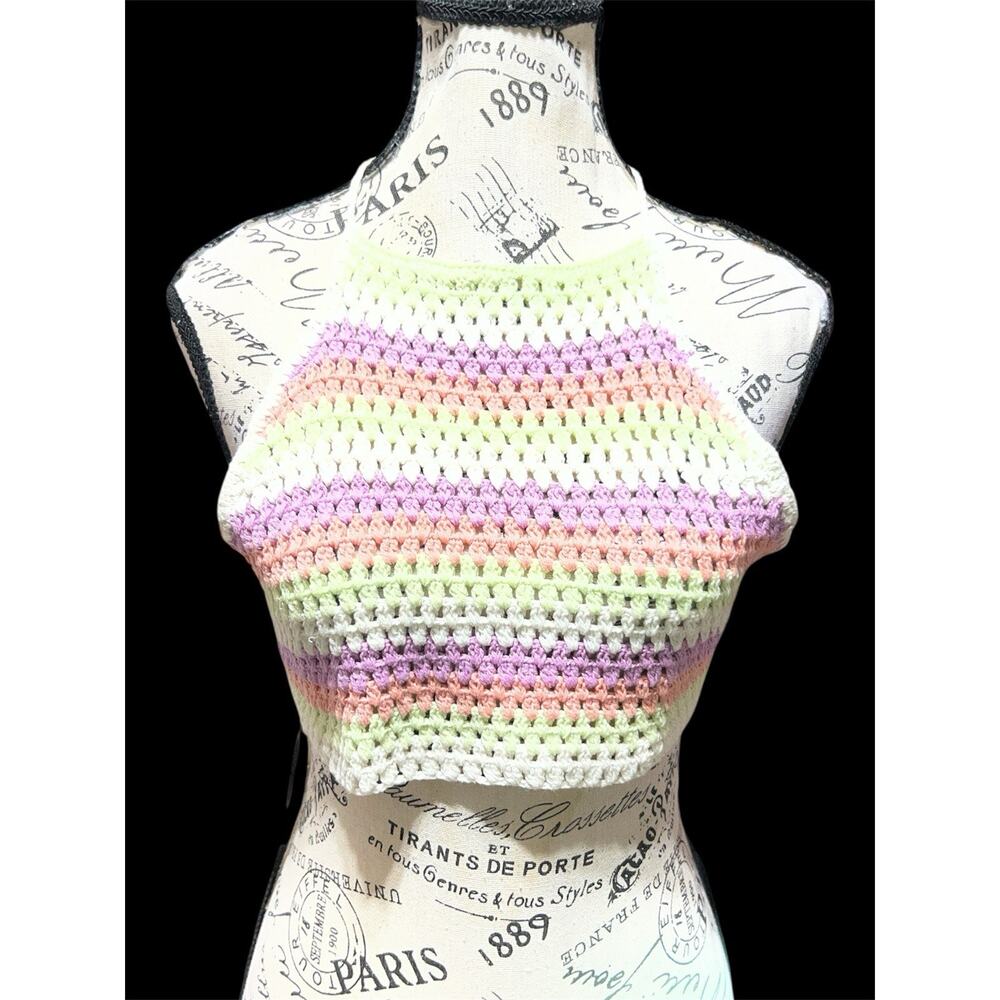BP Cropped Knit Tie-Top – New with Tags, XS”